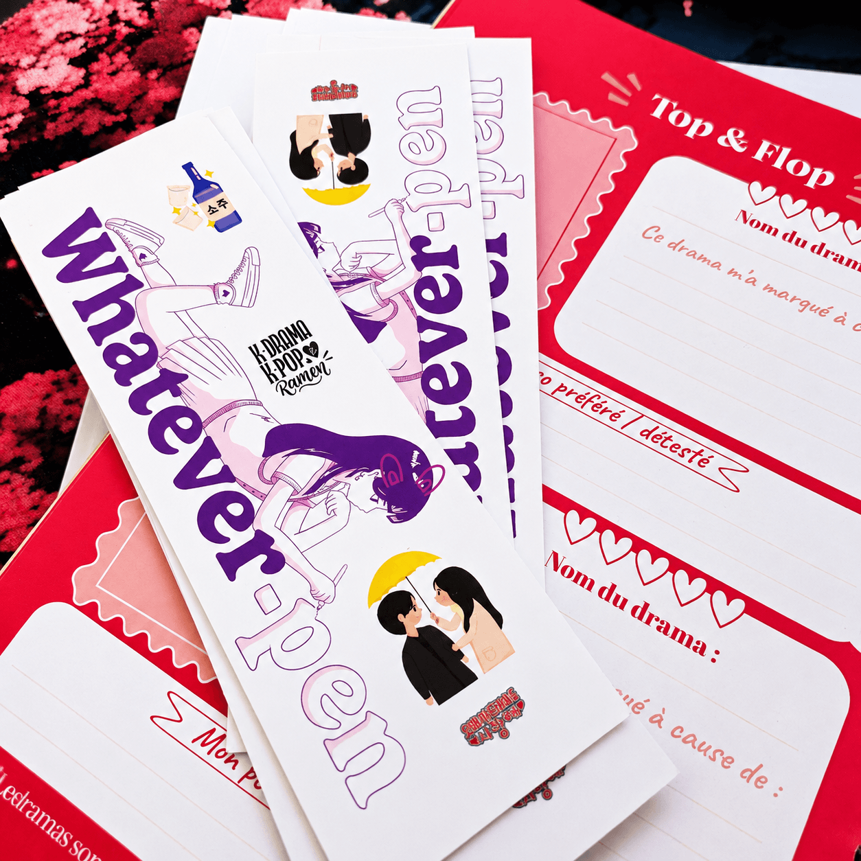 Marque-page Whatever-Pen | L'accessoire indispensable des lecteurs et des fans de dramas — visuel 3